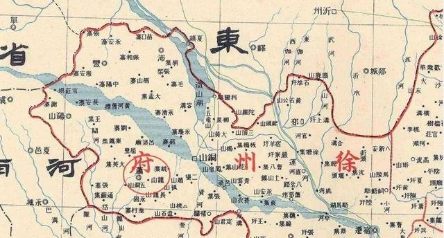  #山东省#为什么徐州不划入山东省而划入江苏