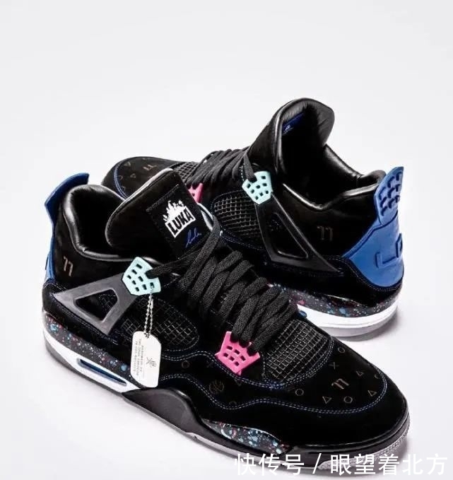  「AJ4」库班有多爱东契奇 看看这双定制版AJ4有多少细节就知道