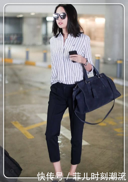 182cm张梓琳不愧是世界小姐，长裤都能穿成九分裤，大长腿太惊艳