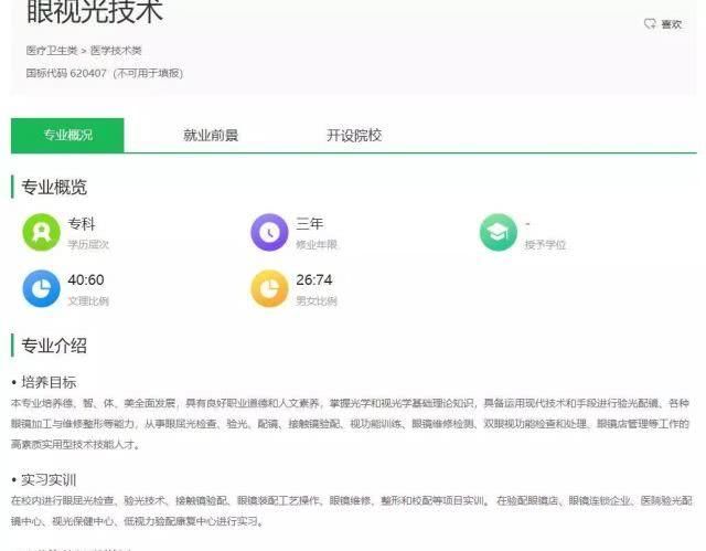 院校:上高职院校就要挑个好专业,医学技术类专业介绍和院校推荐