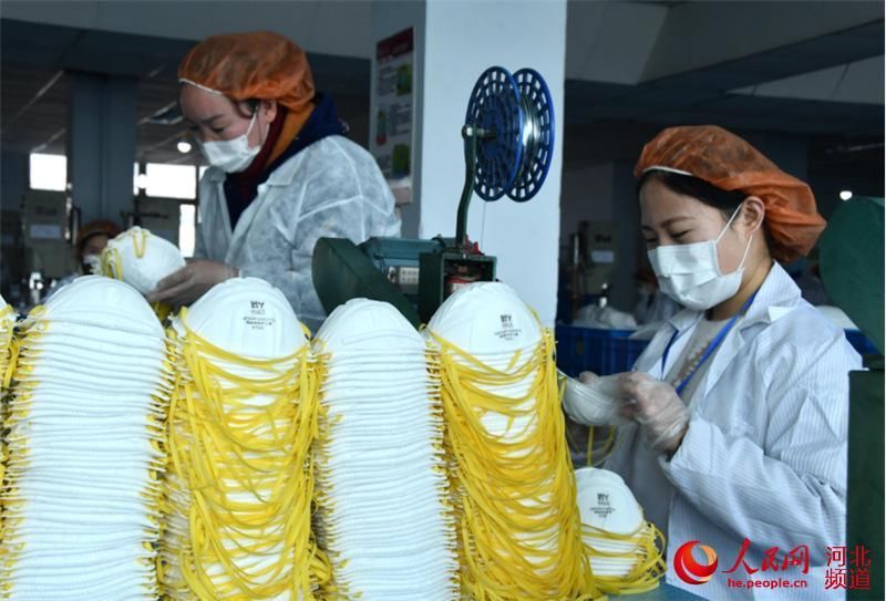 「全力」【图片直击】河北永年：防疫生产两不误 加紧生产口罩全