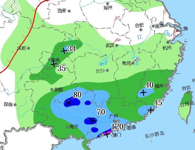 大暴雨来袭！暴雨成灾，雷暴雨至少要持续到4月17号，下周二