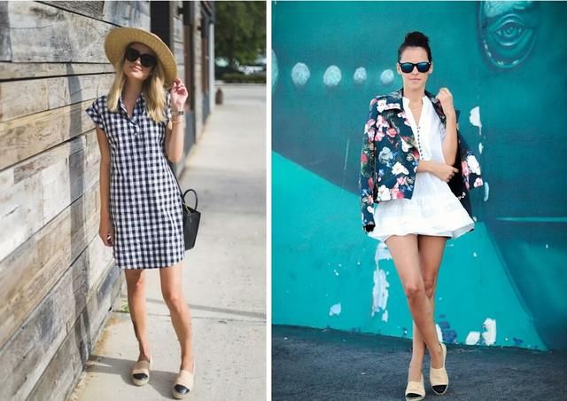 夏天除了小白鞋和猫跟鞋，更好穿的还有度假范儿的渔夫鞋