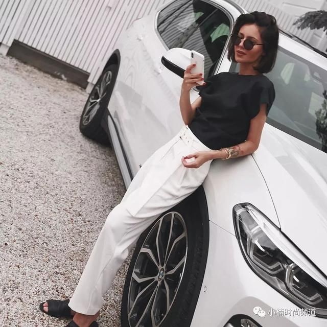 时髦女生的裤装哲学:造型师Petra来示范，穿长裤也能很性感