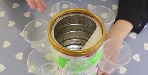  「干果盒」奶粉罐扔掉太可惜了，简单改造一下，没想到还能这么用，真方便