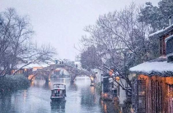 雪里山河，水墨中国