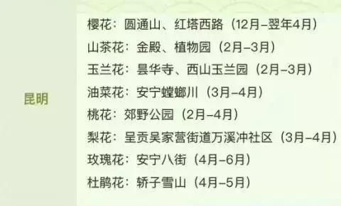 春季花开哪家强？云南16州市最美赏花点看过来！