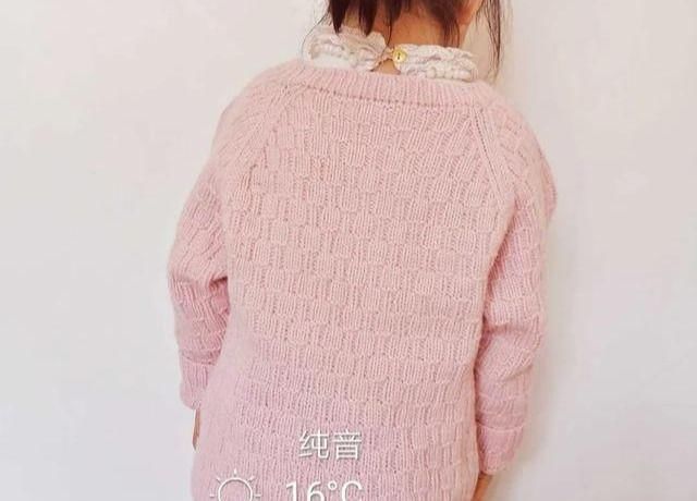 「图解」当妈后,爱上织毛衣!3款棒针编织儿童毛衣,DIY附图解教程