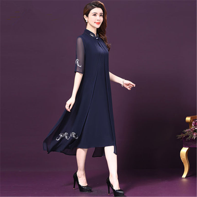 老婆东莞回来，把阔腿裤全都扔了!学下面穿欧货裙，简直美绝了