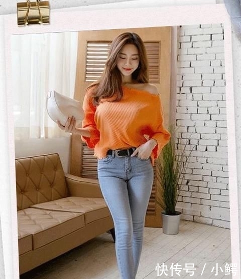  『美女』牛仔裤舒适又百搭，穿起来很自由，尽显时尚女人气质