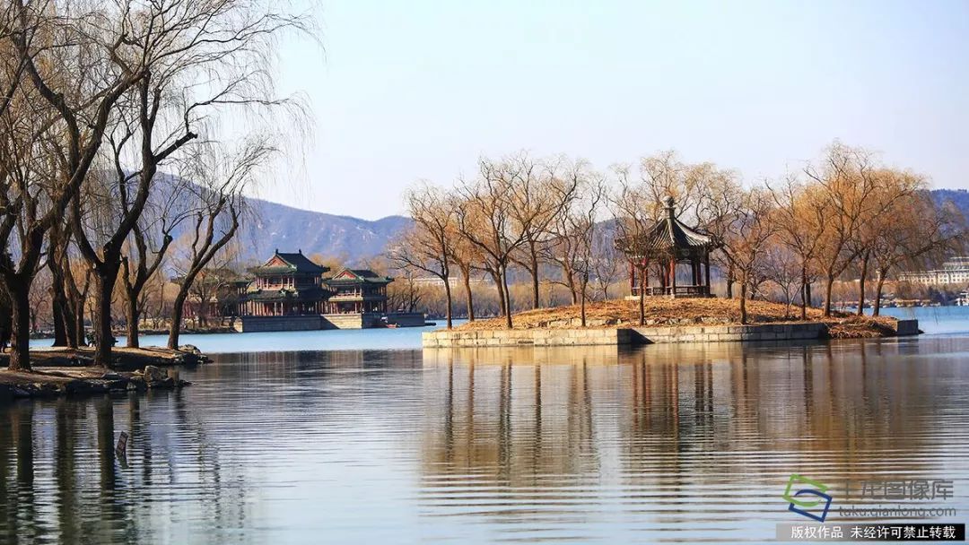 初春颐和园 静谧如诗画