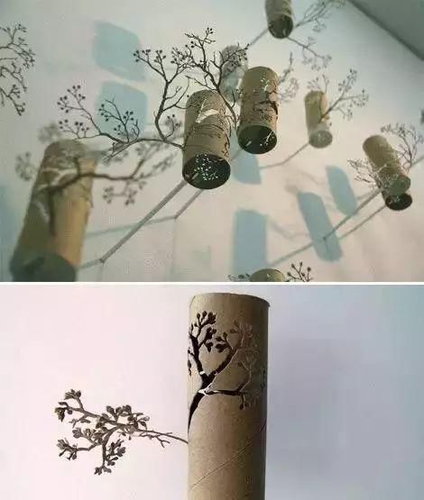  「手工」12种卷纸筒变废为宝，卷纸芯做的手工也能很惊艳，儿童手工附教程