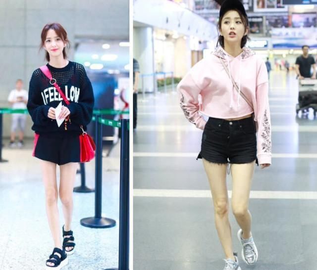 佟丽娅来了，要是有这样的腿，夏天我也这样穿!