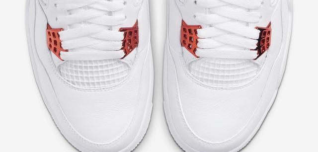  [白橙]纯白金属 AJ4 套装官网预告！白橙配色下周率先发售