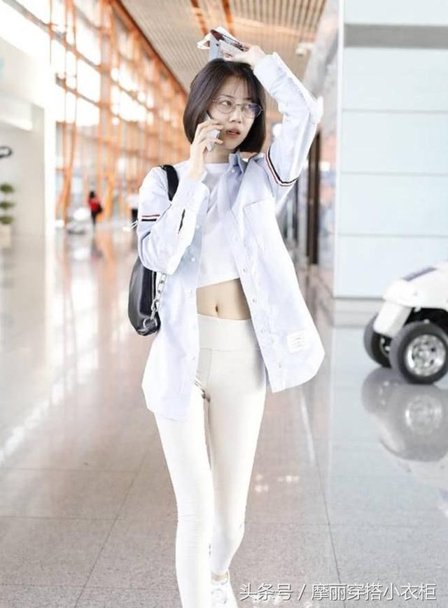 看完“腿精”李溪芮的衣品，红过迪丽热巴应该只是时间问题！