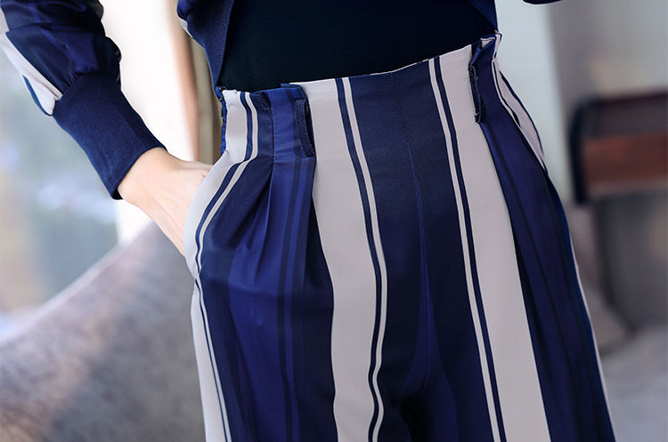 真没想到，老婆把裙子都扔了!换上这阔腿裤套装，美炸了