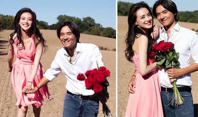 42岁舒淇出席活动居然换了新发型，然而一身粉色长裙才是真的惊艳