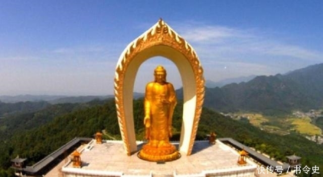 江西花10亿修建的佛像，身高达48米，问鼎世界最高金佛像！