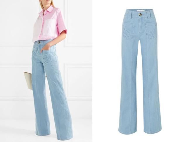 不骗你，刘雯衣橱里可能有180条牛仔裤!