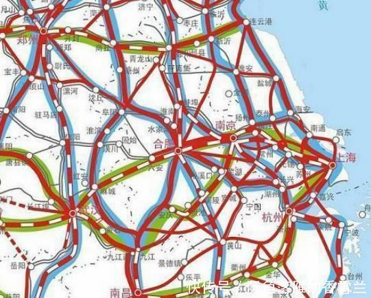  「高速铁路」中国高铁线路八纵八横规划图一览，看看哪些高铁经