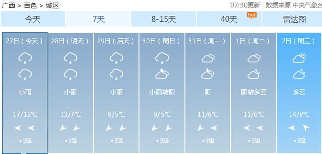 最强冷空气来袭！百色气温骤降跌破零度山区下雪