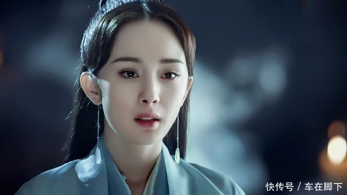 赵丽颖无刘海，杨幂无刘海，热巴无刘海，网友：颜值高低一目了然