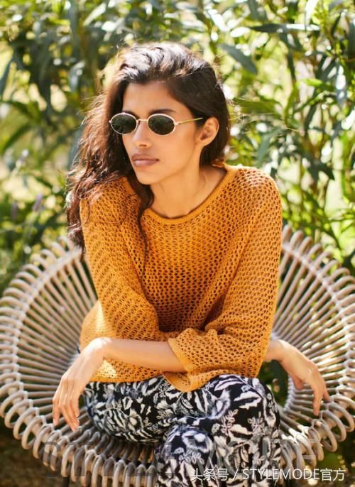 超级网红的微型太阳镜,可不是每个人都驾驭得了的!