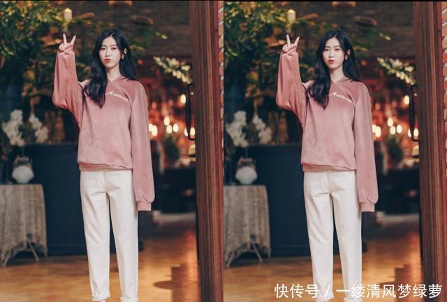 [格子]今年早春流行这样穿，卫衣+格子休闲裤很时髦，舒适显瘦又不挑人