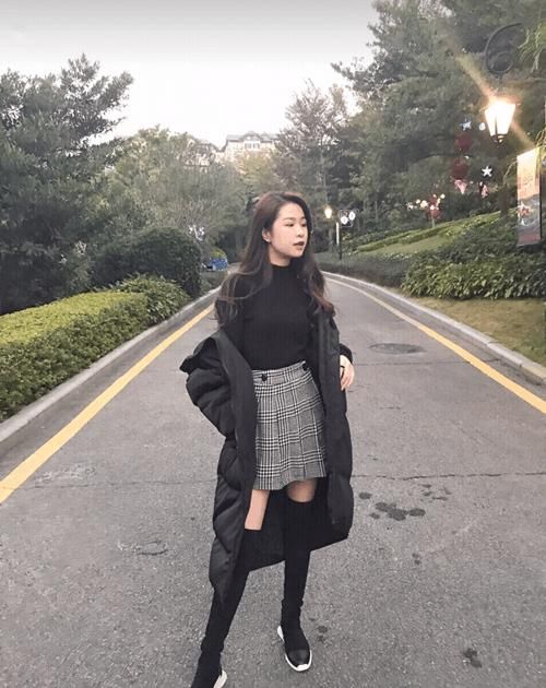 谁说过膝靴只有大长腿才能驾驭？搭配的对，你也可以腿长过2米！