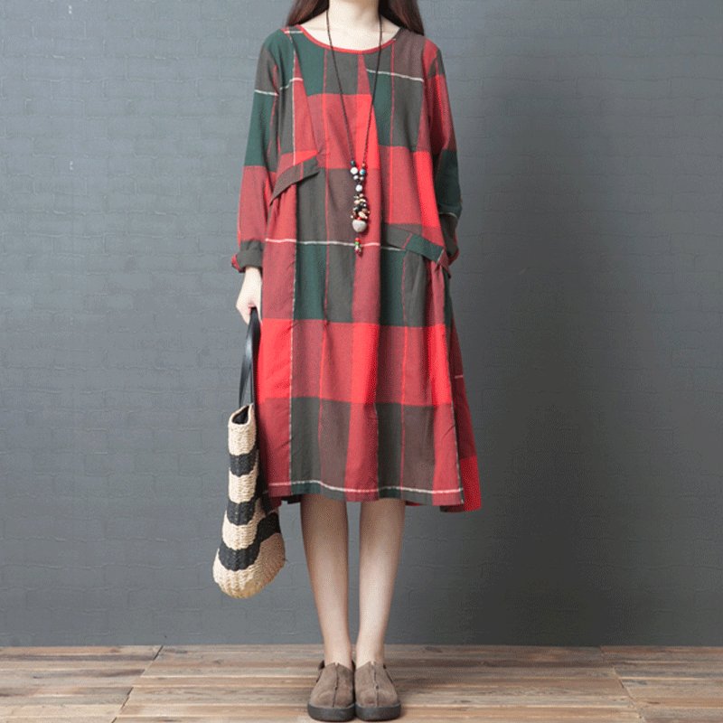 闷热的秋老虎，穿毛衣还太早!不妨试试穿棉麻装，洋气遮肉不显老