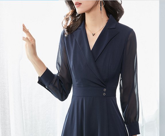 十件旗袍，比不上一件“大牌”A字裙，洋气衬肤白，谁穿谁先年轻