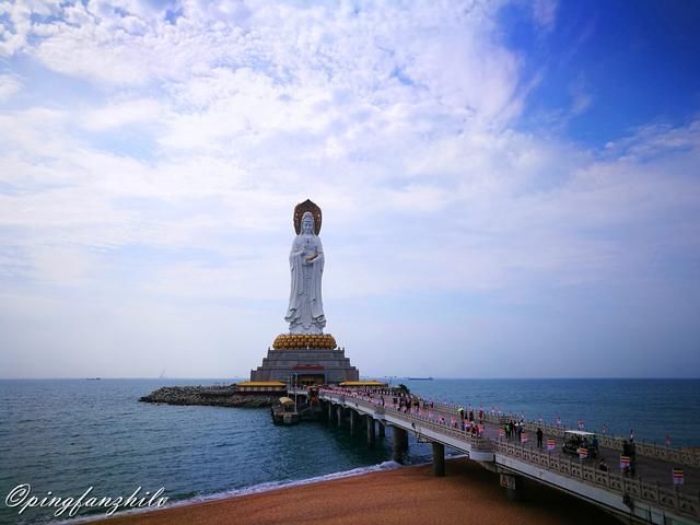 世界最高的海上佛像,差点是自由女神像的两倍