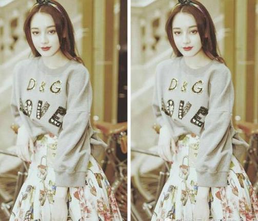 20岁关晓彤与26岁迪丽热巴同带发带，一个明媚似火，一个温婉似水