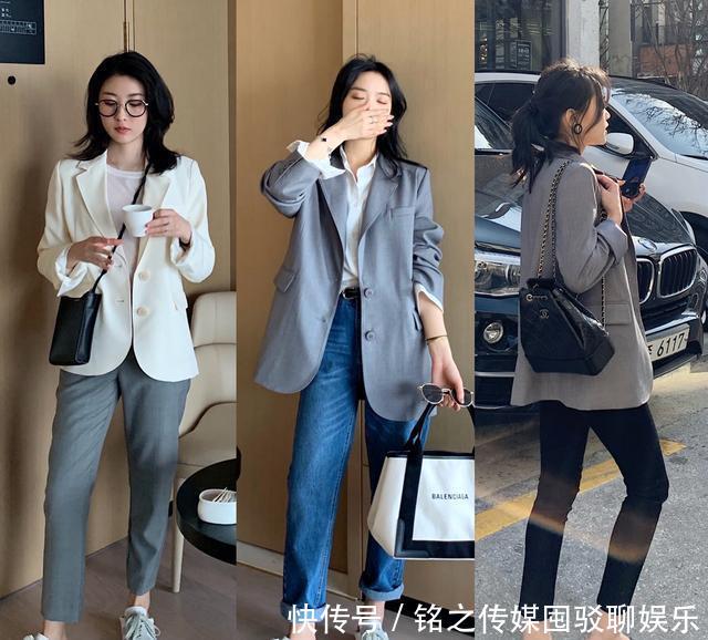  『气质』时尚“预热”，优雅有型的小西装，让你气质瞬间“飙升”