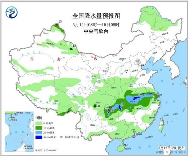 南方降雨扩大！北方风沙雨组团来袭