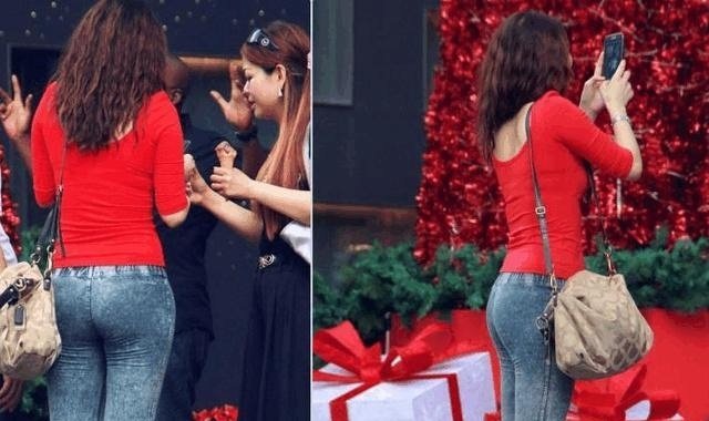 街拍牛仔裤的搭配，一个瞬间让你自信满满，女神就该这样