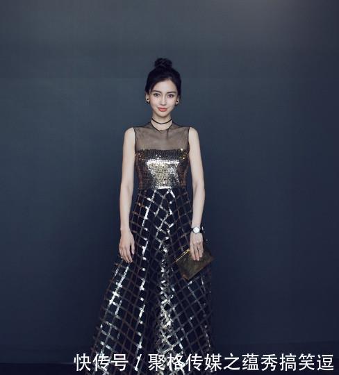 Angelababy 身穿长裙秀曼妙曲线，越来越有女人味！