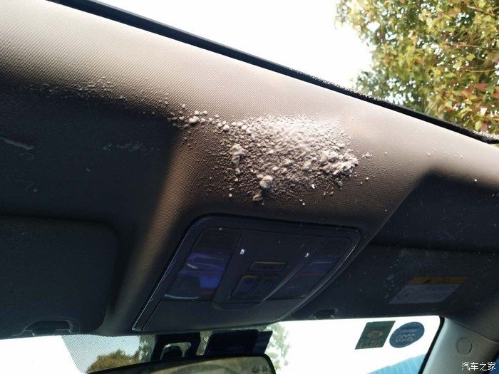  经验@爱车长安CS75清理，顶棚内饰清洗经验分享