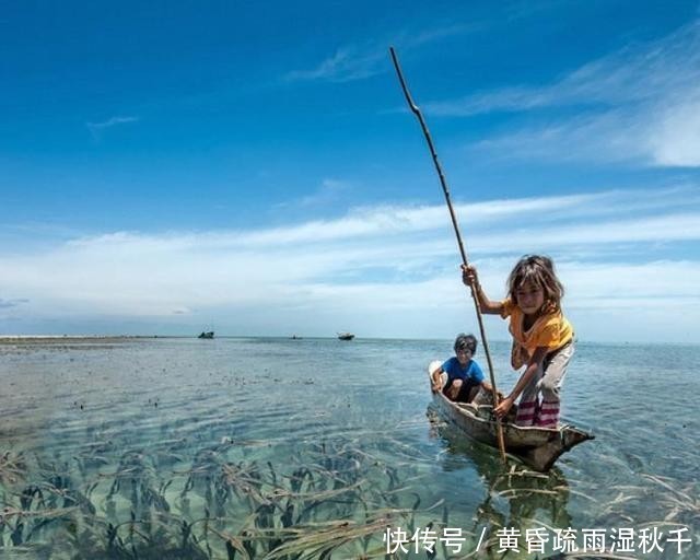 最后的海洋游牧民族,8岁就会出海捕鱼,能在海底自由行走