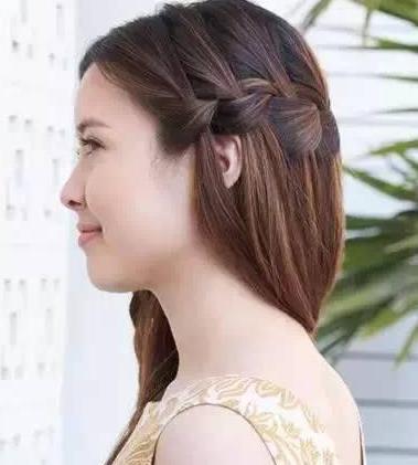长发怎么扎好看,四步编发浪漫吸睛!
