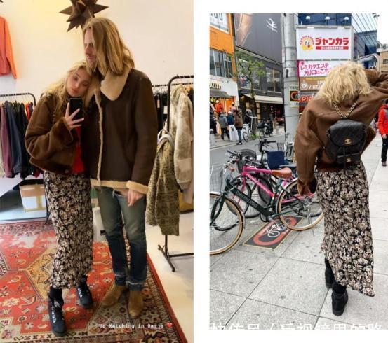 『欧美』欧美街拍终于正经一次了!这款红棕色大衣太显气场了,好看还保暖