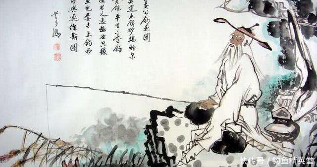 「吹牛」历史上五位钓鱼名人,李白最会吹牛,自称是“海上钓鳖客”