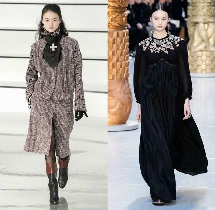  『时装周』2020秋冬时装周亚洲模特走秀TOP10，刘欢第9，贺聪成新晋国模之光