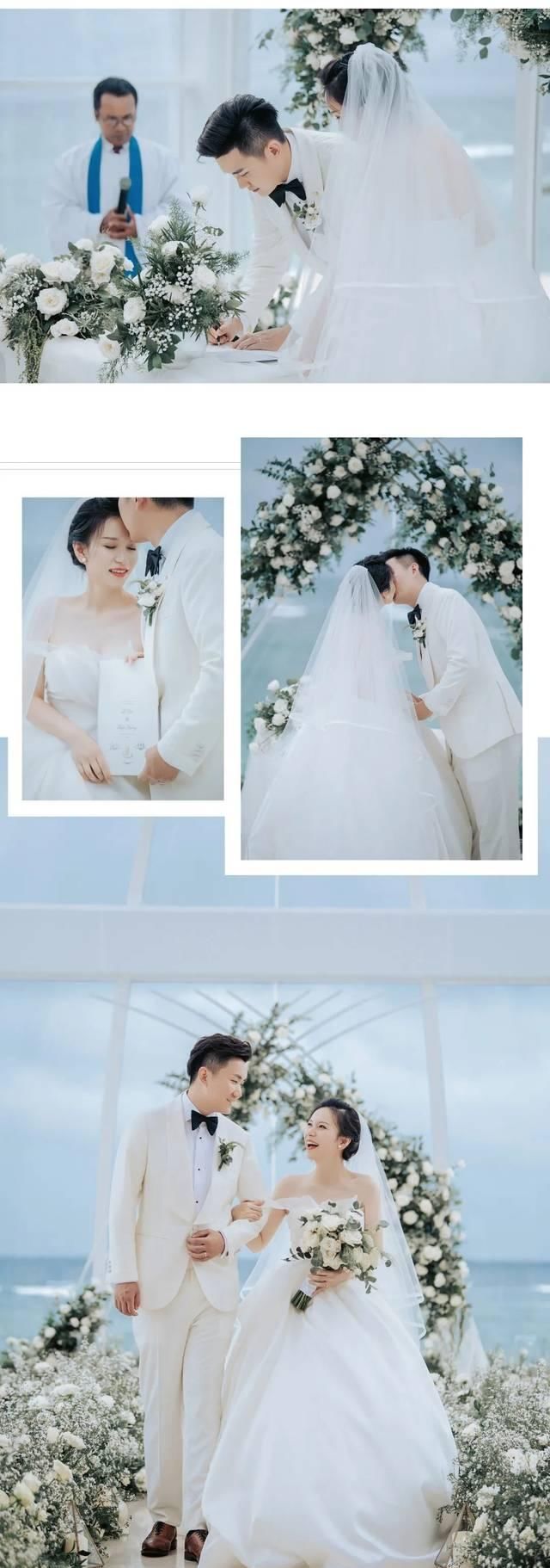 『秘密』在教堂的小型婚礼,美式森系婚礼秘密花园,又一场白绿色的清新