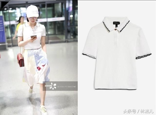 吴奇隆刘诗诗情侣装现身机场狂撒狗粮，宋茜就不能好好穿衣吗？