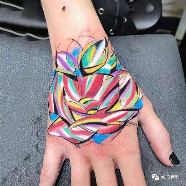 这些水彩纹身,容易把眼睛看花,你敢不敢看?