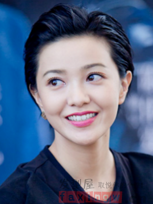 女生短发大背头发型参考 独立自信的御姐范