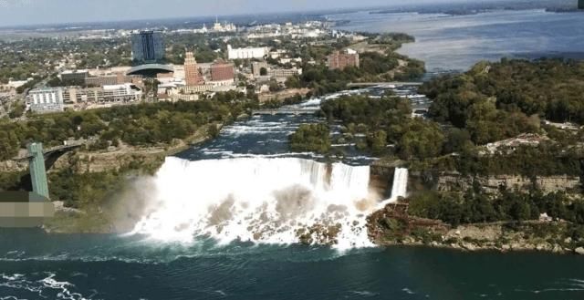 你见过没有水的尼亚加拉大瀑布吗？真正的“海枯石烂”景观