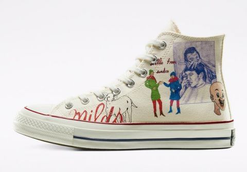 『联名』小花联名也有支线！这双 Converse 光看鞋垫就想买