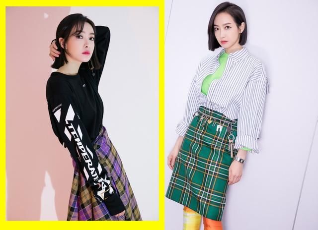 宋茜穿短裙秀美腿，坐下来的瞬间好尴尬！好歹也拿块布遮一遮吧？